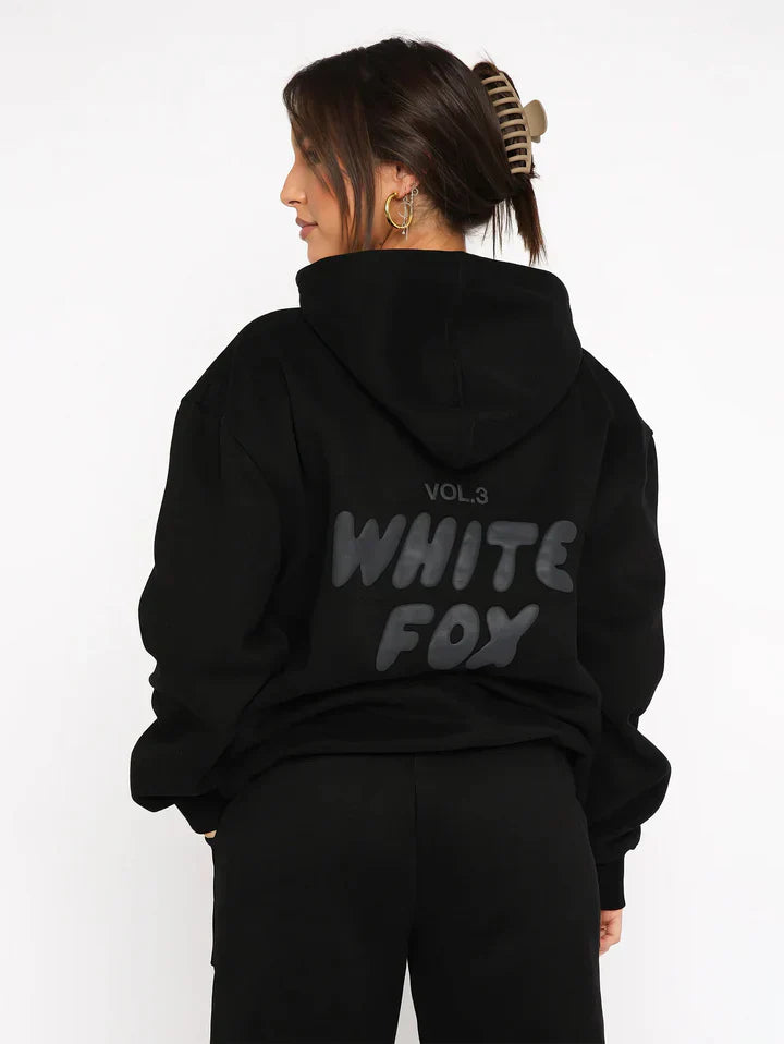 Luxe Cozy Collection | Trendy a pohodlný hoodie set pro dámy – superměkký svetr s tepláky