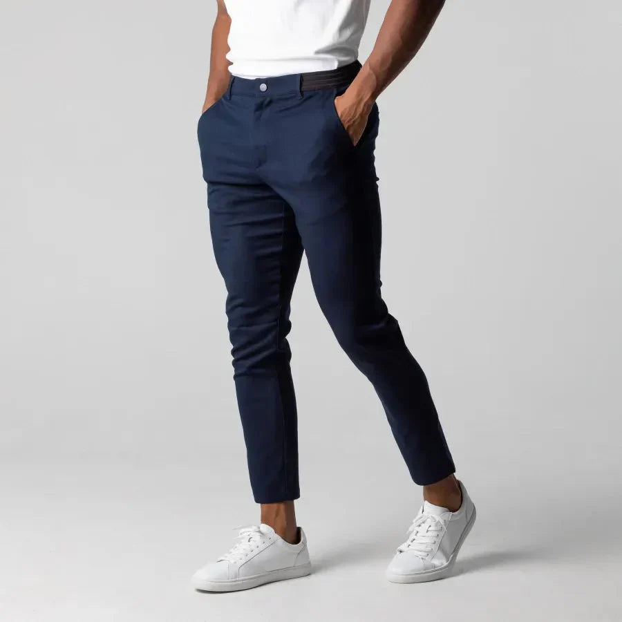Stylové Chino kalhoty - Ideální pro dokonalý neformální business vzhled pro muže