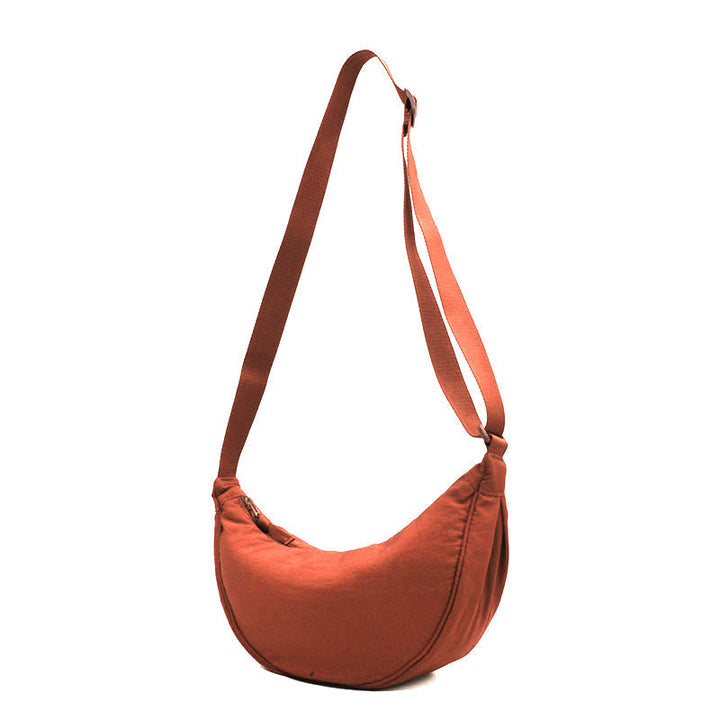 Hangetsu - Elegantní půlkulatá taška přes rameno