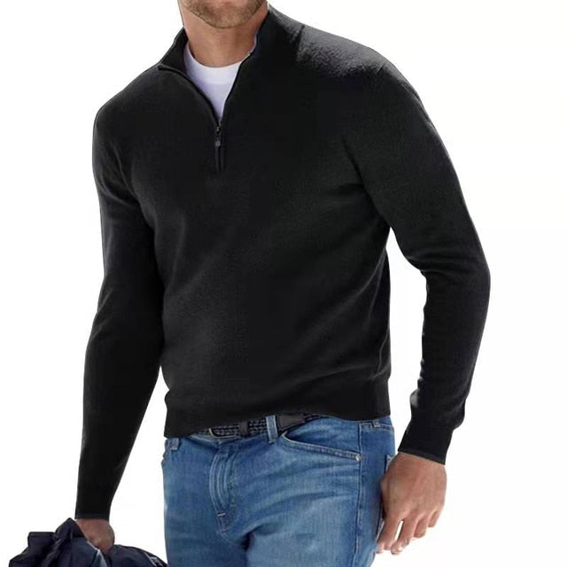 Stylový světr Jake Half Zip pro pohodlí a eleganci
