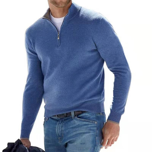 Stylový světr Jake Half Zip pro pohodlí a eleganci