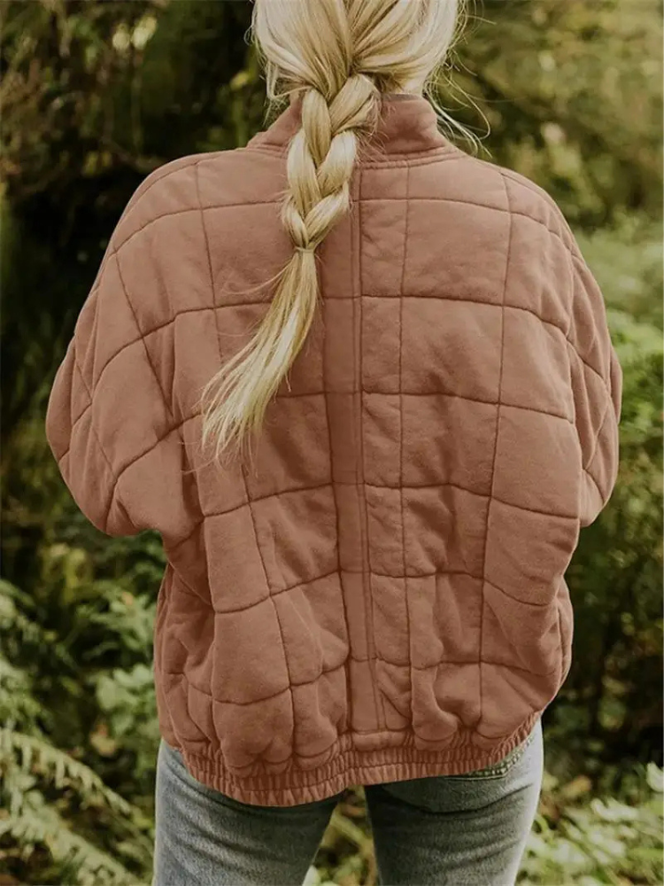 Luxusní polstrovaná dámská bunda pro maximální pohodlí