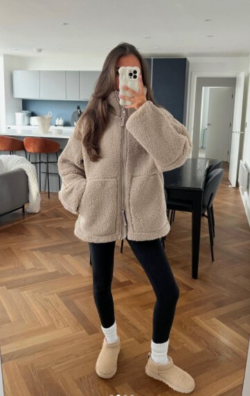 Cozy Collection | Liv - Luxusní fleecová bunda se zipem pro maximální komfort