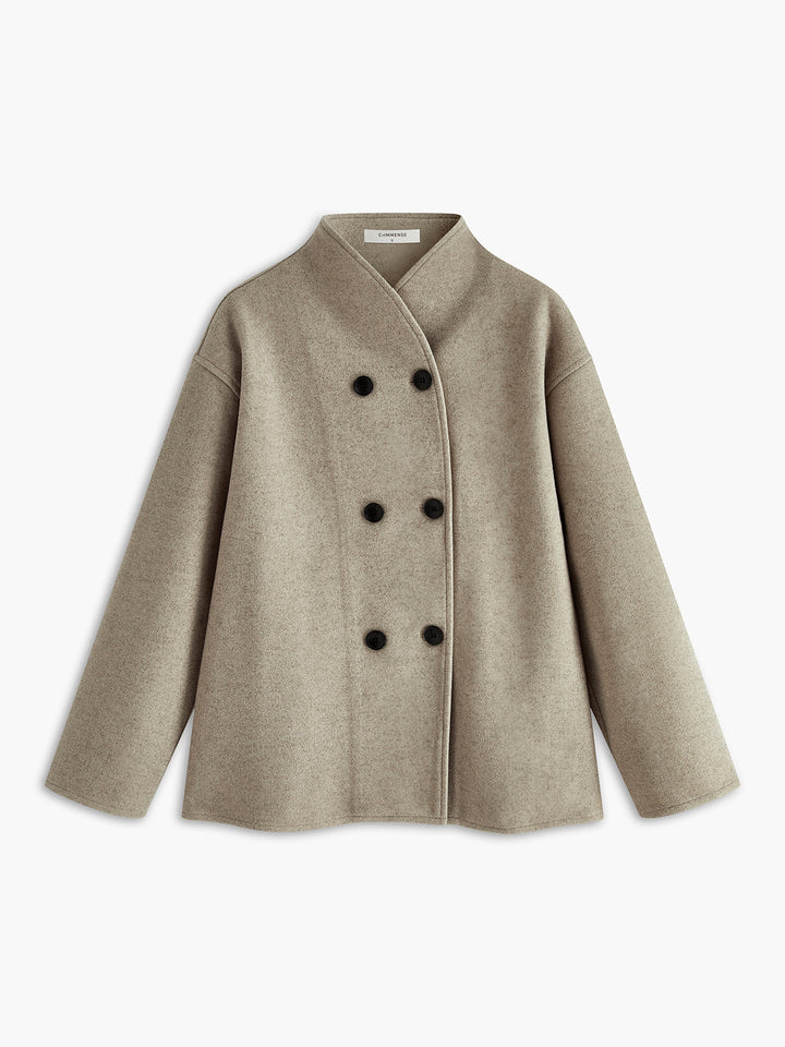 Louisa - Trendy a pohodlná podzimní bunda s stylovými knoflíky