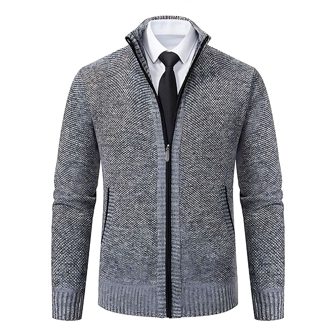 Ralph - Luxusní pánský světr se stylovým zipem