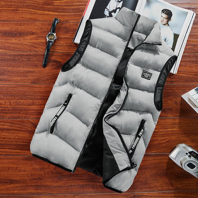 Pánská vesta Regular Fit pro příjemné teplo