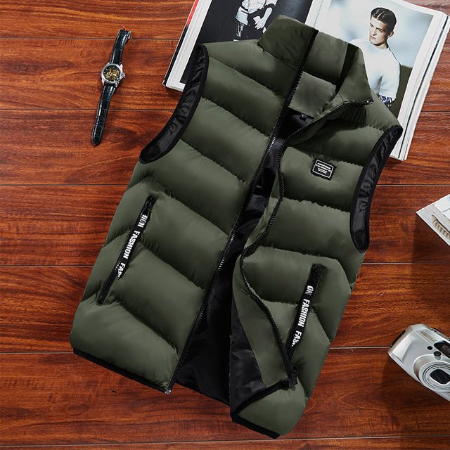 Pánská vesta Regular Fit pro příjemné teplo