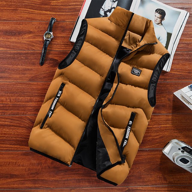Pánská vesta Regular Fit pro příjemné teplo