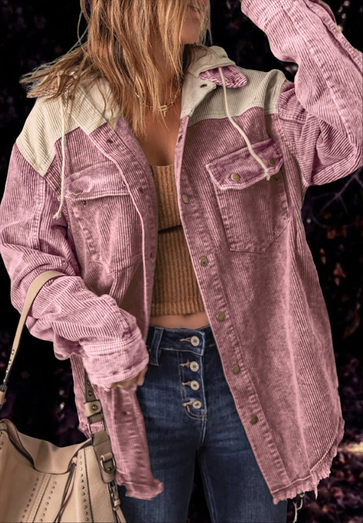 Trendy kordové dámské sako pro stylový vzhled