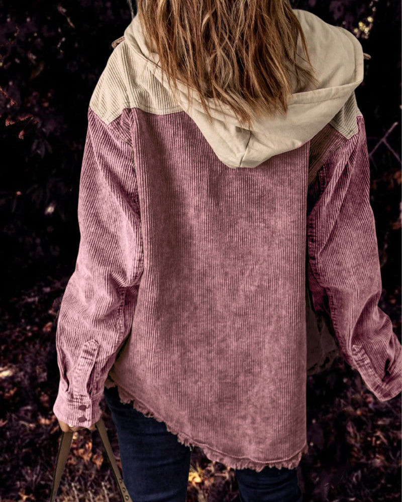 Trendy kordové dámské sako pro stylový vzhled