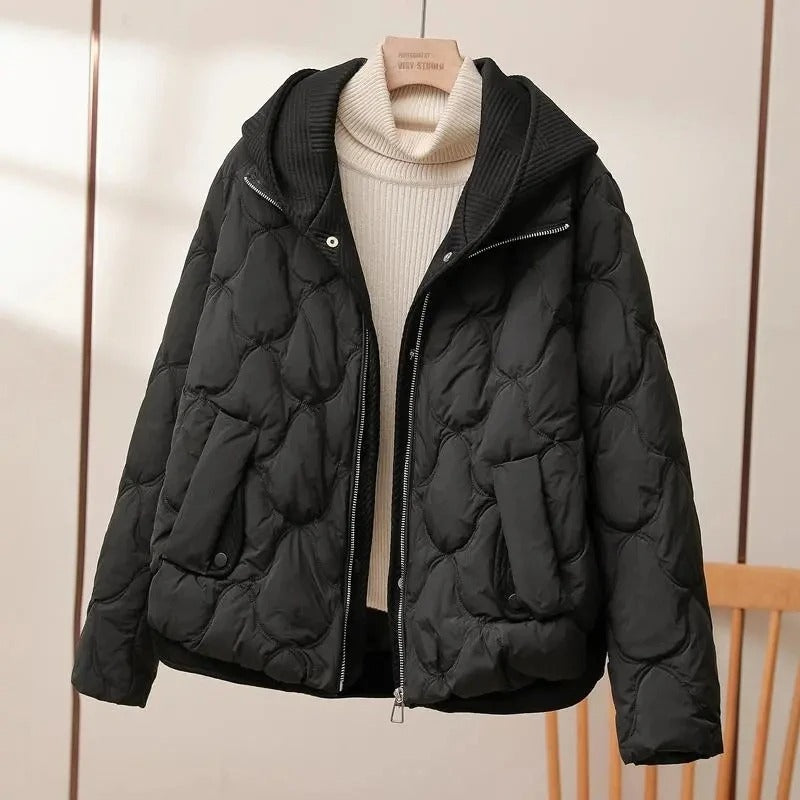 Heritage Collection - Exclusivní Luxusní Prošívaná Zimní Bunda pro Ženy