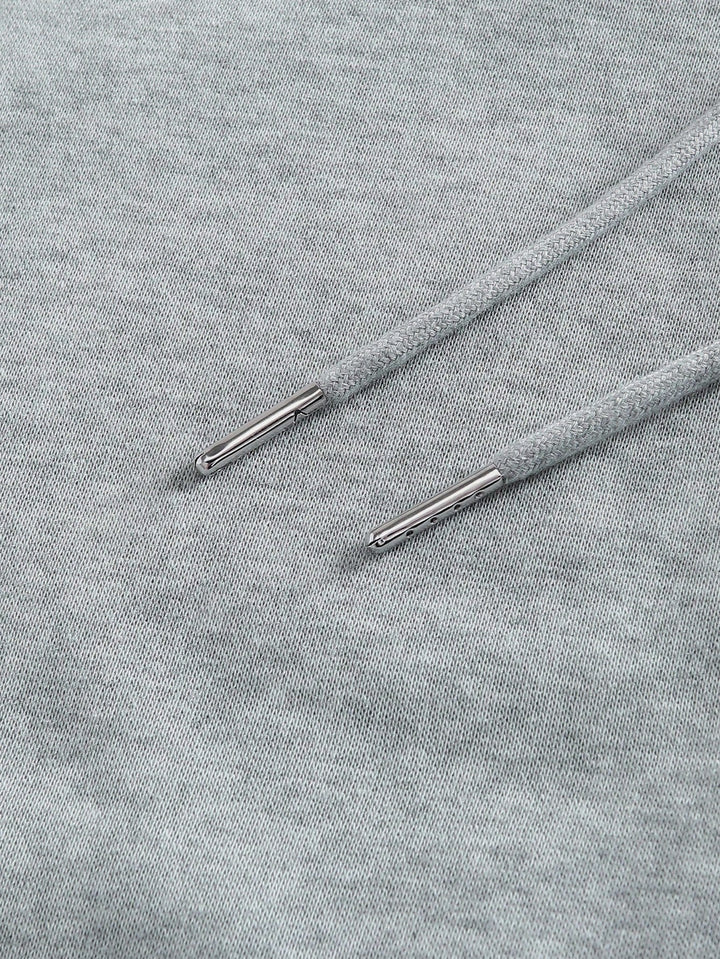 Stylová minimalistická mikina s kapucí a klokaní kapsou pro muže