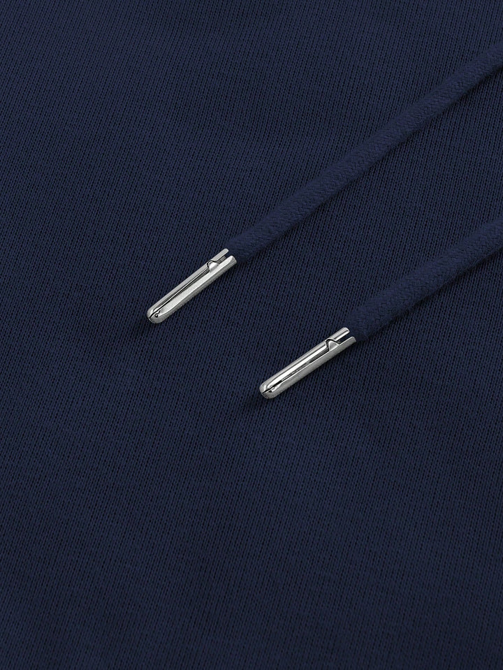 Stylová minimalistická mikina s kapucí a klokaní kapsou pro muže