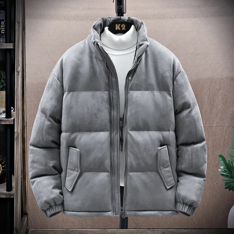 Stylový pánský zimní kabát Puffer pro chladné dny