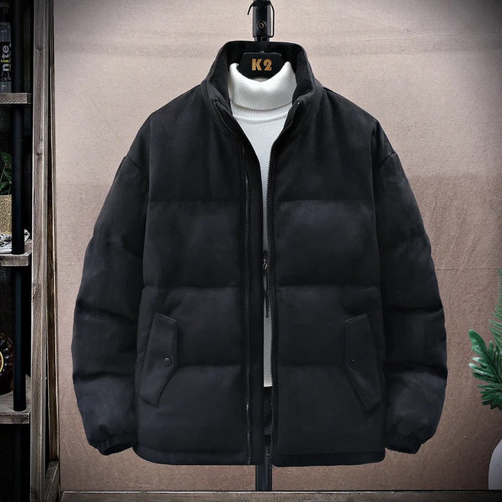 Stylový pánský zimní kabát Puffer pro chladné dny