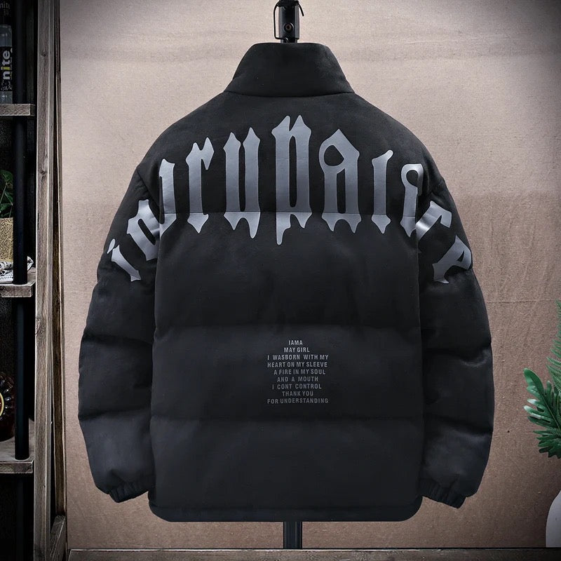 Stylový pánský zimní kabát Puffer pro chladné dny