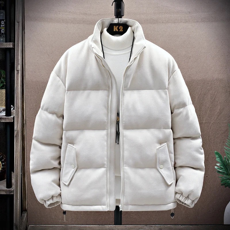 Stylový pánský zimní kabát Puffer pro chladné dny