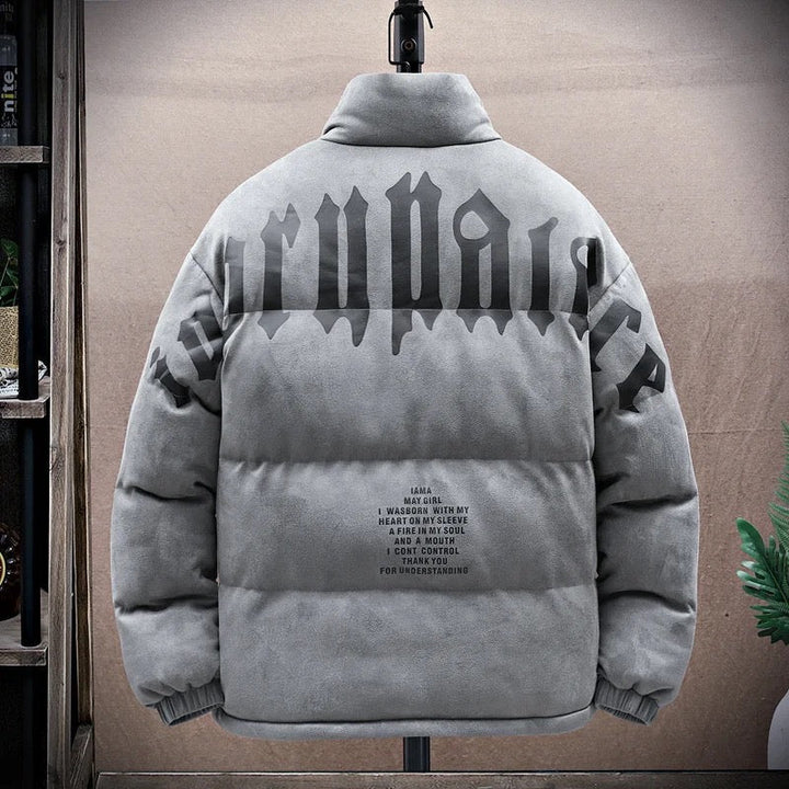 Stylový pánský zimní kabát Puffer pro chladné dny