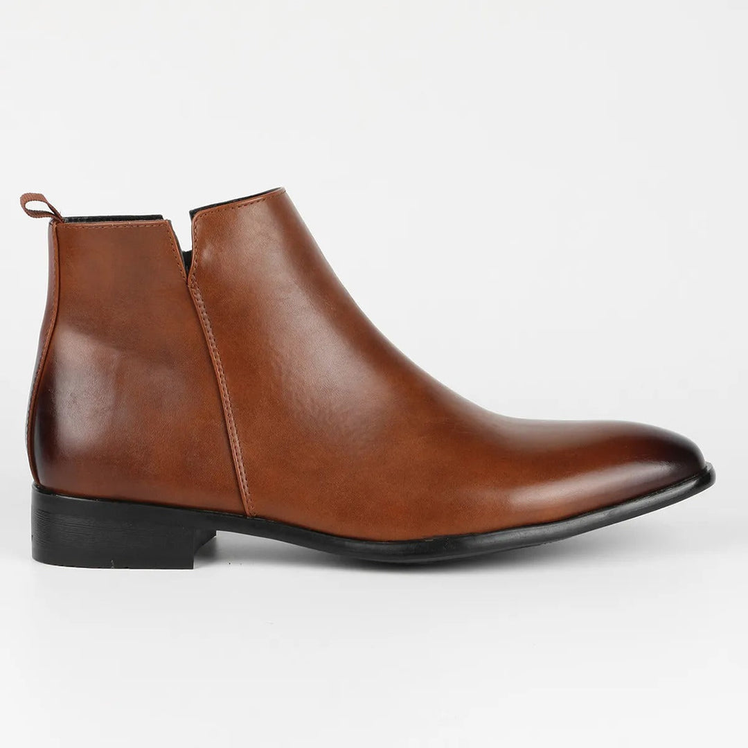 Trendy retro boty na zip pro muže