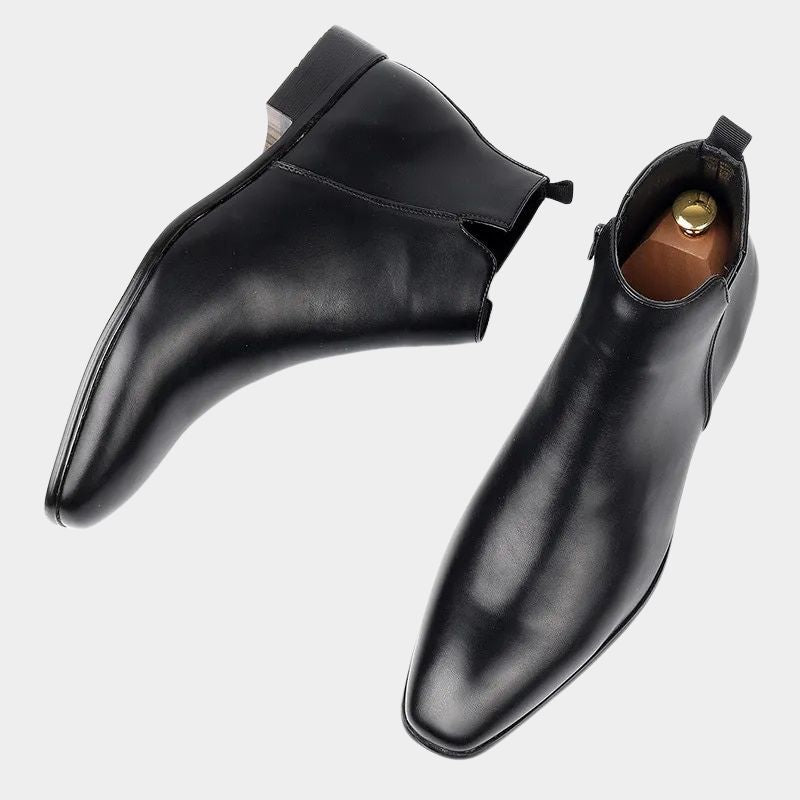 Trendy retro boty na zip pro muže