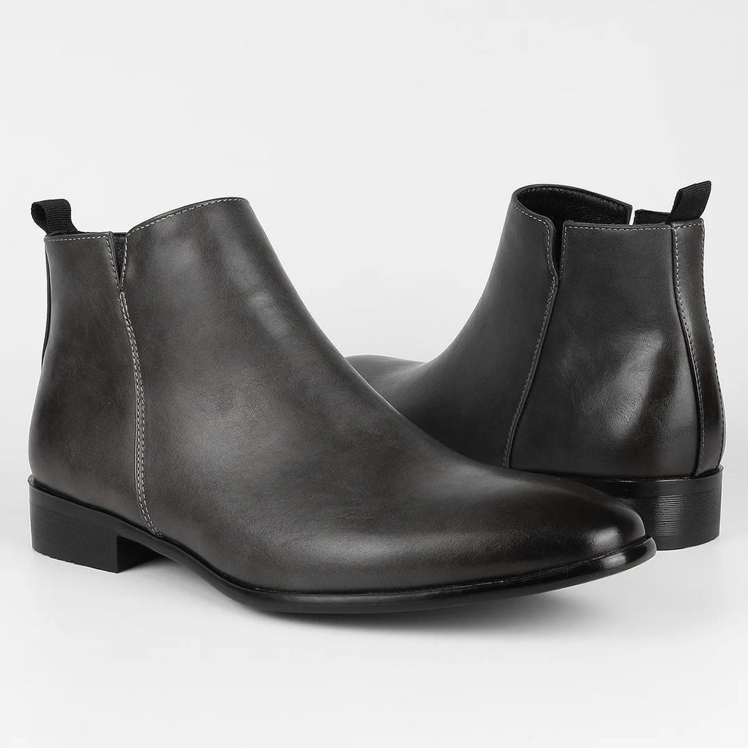 Trendy retro boty na zip pro muže