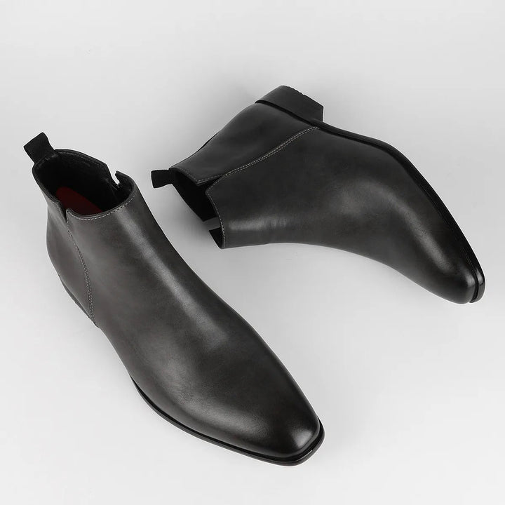 Trendy retro boty na zip pro muže