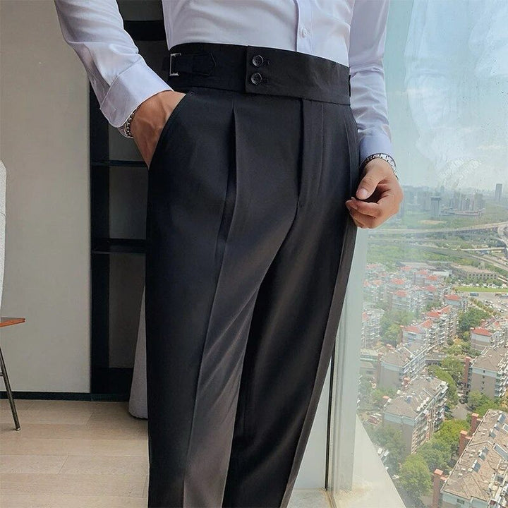 Trendy pánské slim-fit strečové kalhoty pro optimální pohodlí