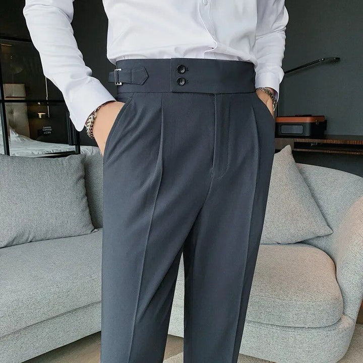 Trendy pánské slim-fit strečové kalhoty pro optimální pohodlí