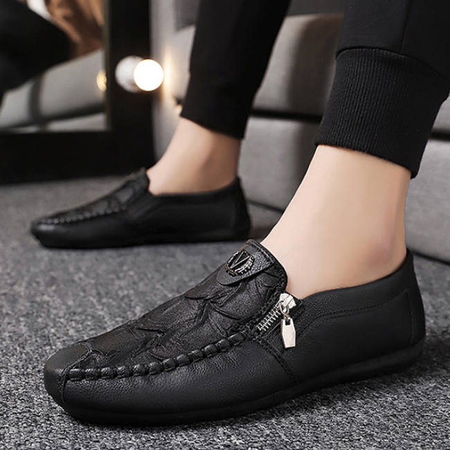 Stylové pánské vintage mokasíny Flade