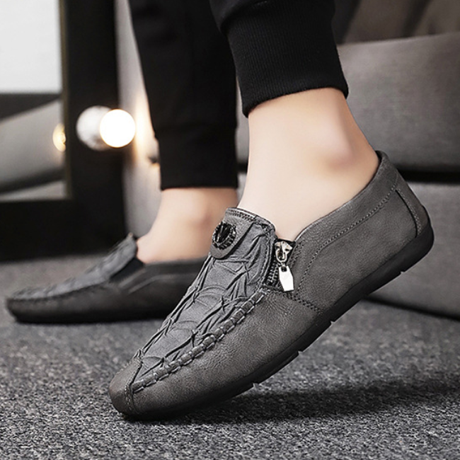 Stylové pánské vintage mokasíny Flade