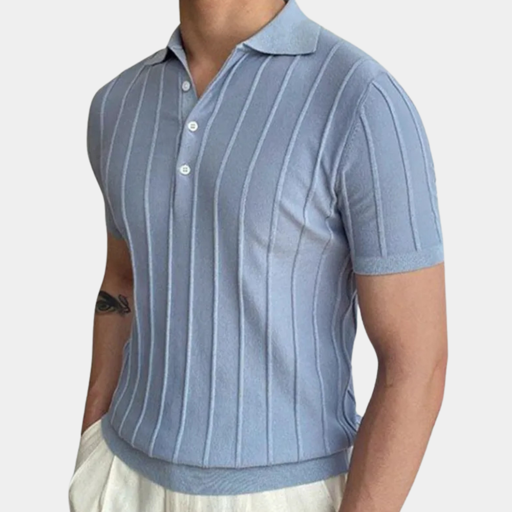 Stylová pletená košile Vintage pro muže