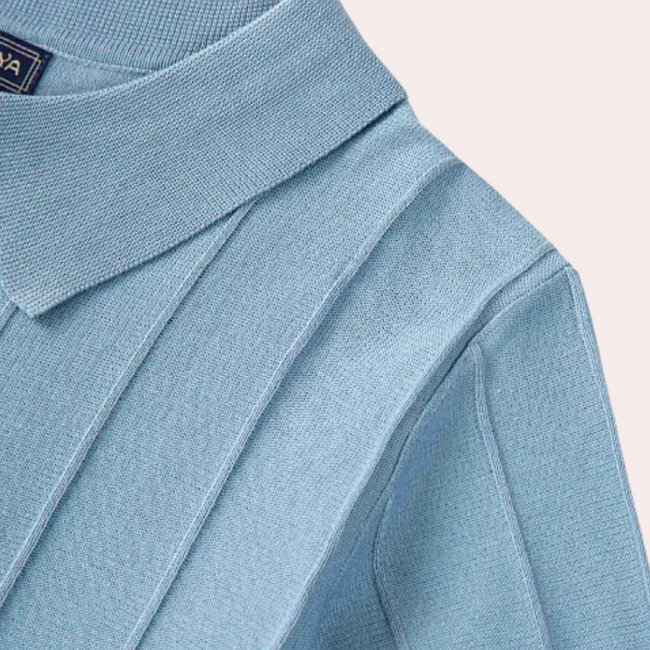 Stylová pletená košile Vintage pro muže