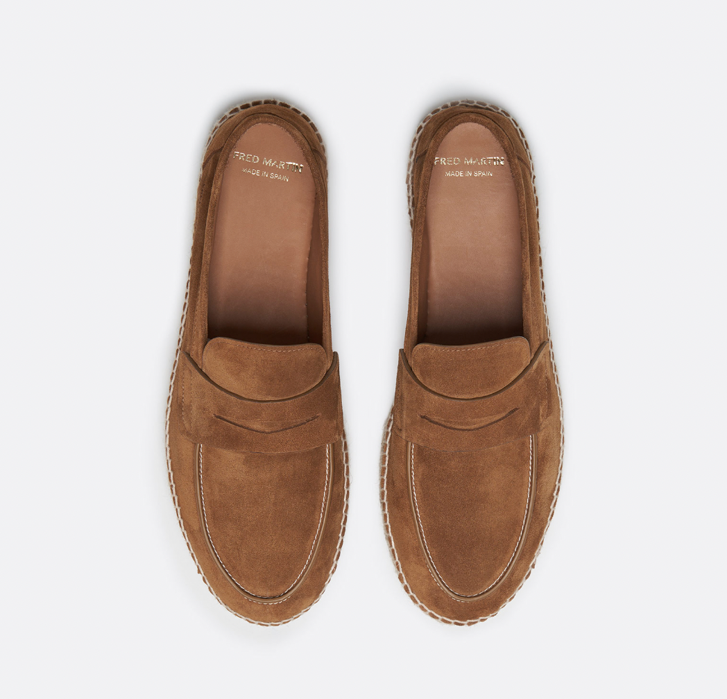 Klasické pánské mokasíny s vintage stylem