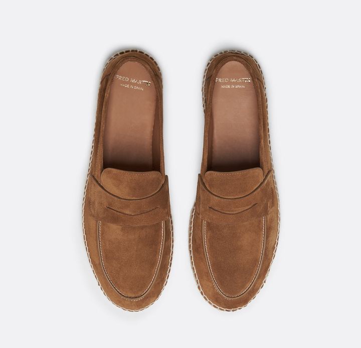 Klasické pánské mokasíny s vintage stylem