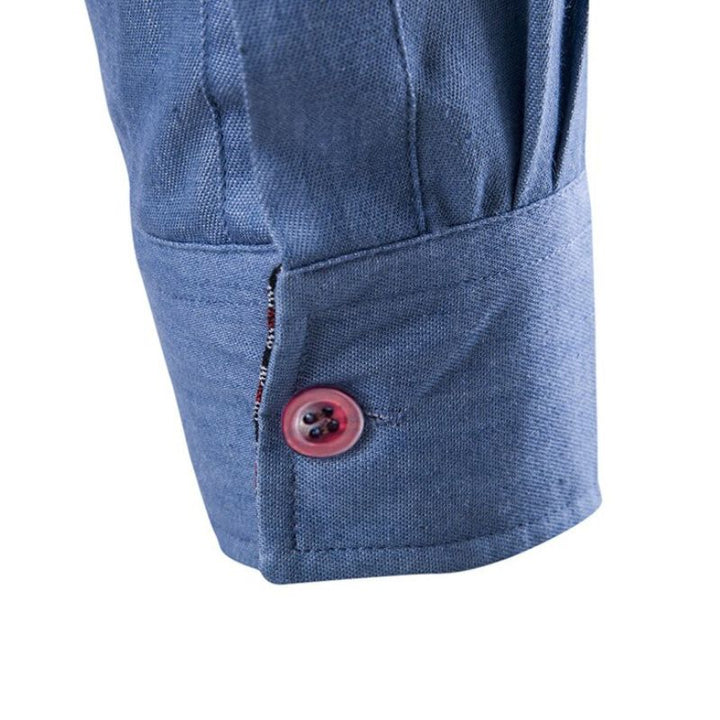 Stylová pánská polokošile z moderního denimu
