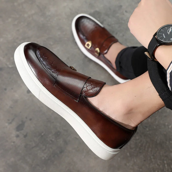 Nadčasová kožená pánská obuv pro elegantní styl