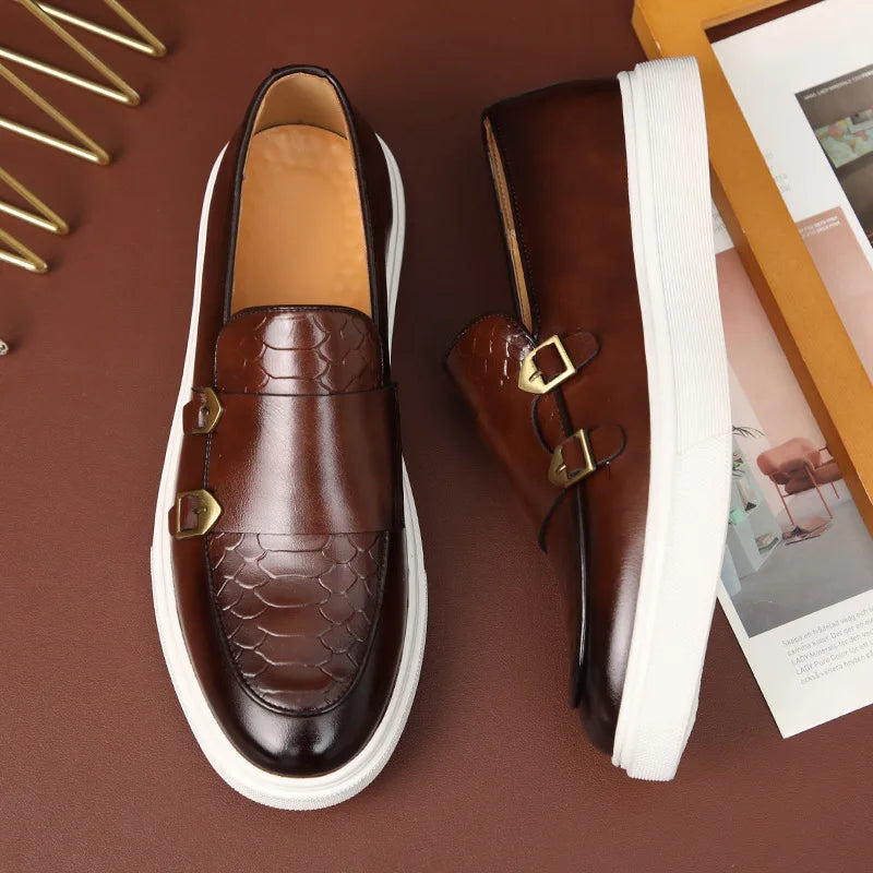Nadčasová kožená pánská obuv pro elegantní styl