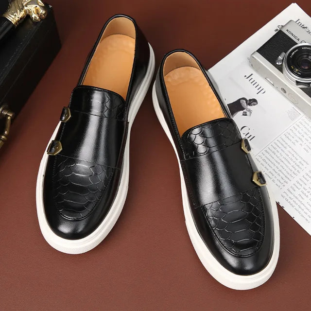 Nadčasová kožená pánská obuv pro elegantní styl