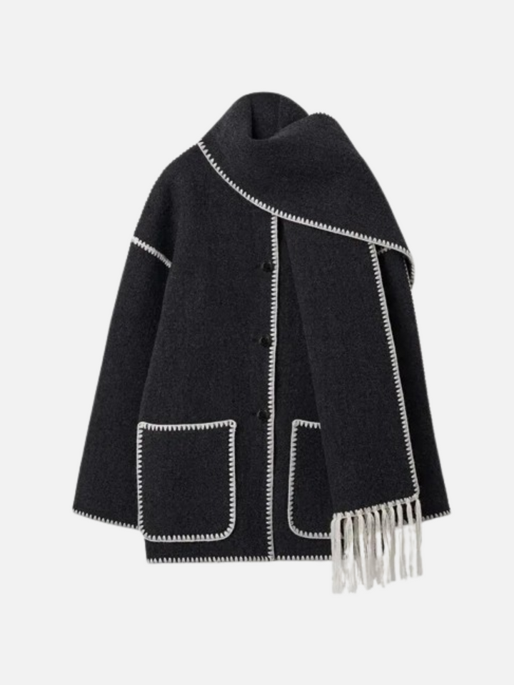 Elegantní dámské sako v minimalistickém stylu