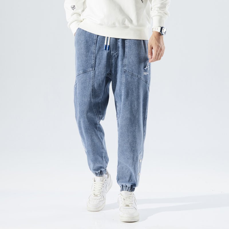 Trendy pánské denimové joggery pro maximální pohodlí