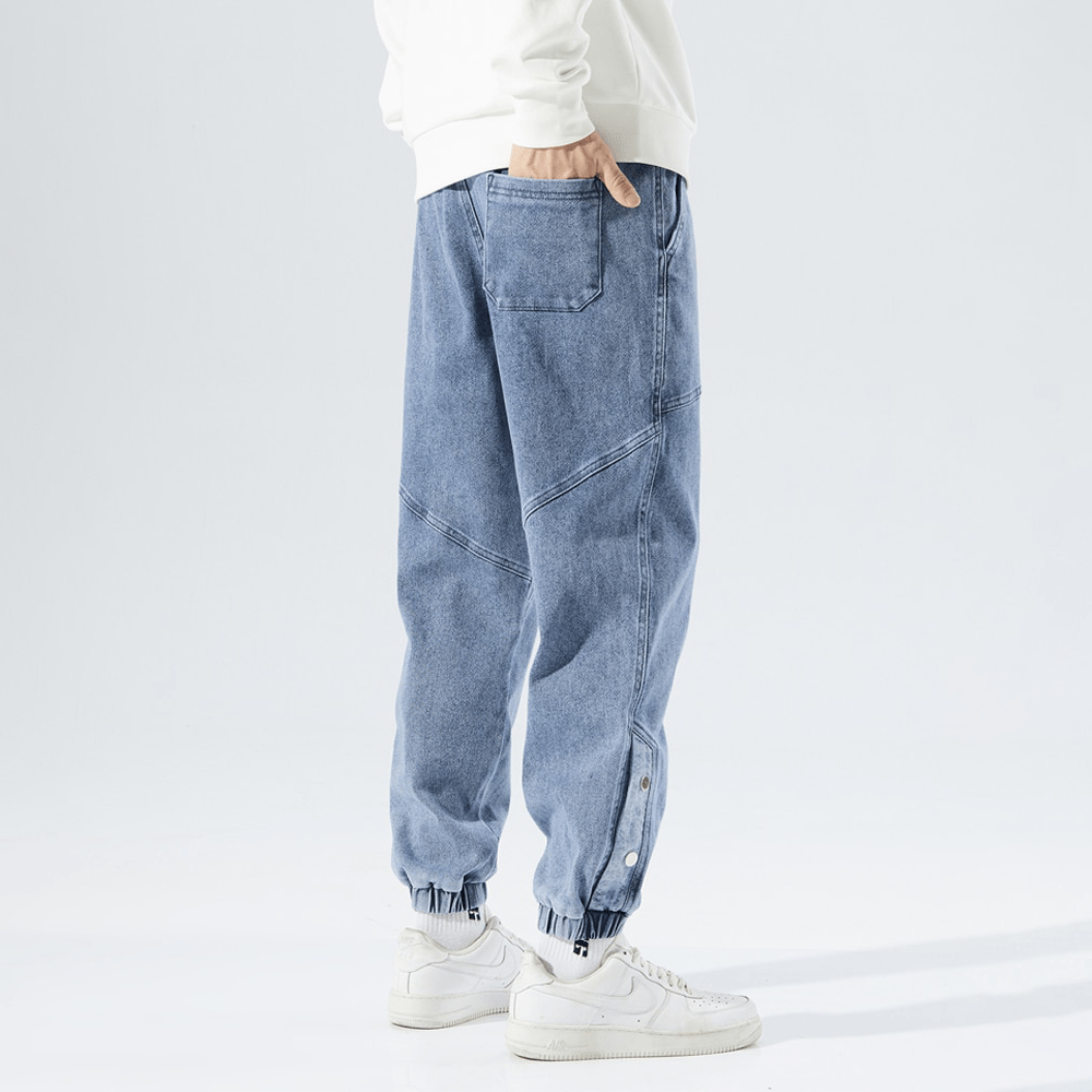 Trendy pánské denimové joggery pro maximální pohodlí