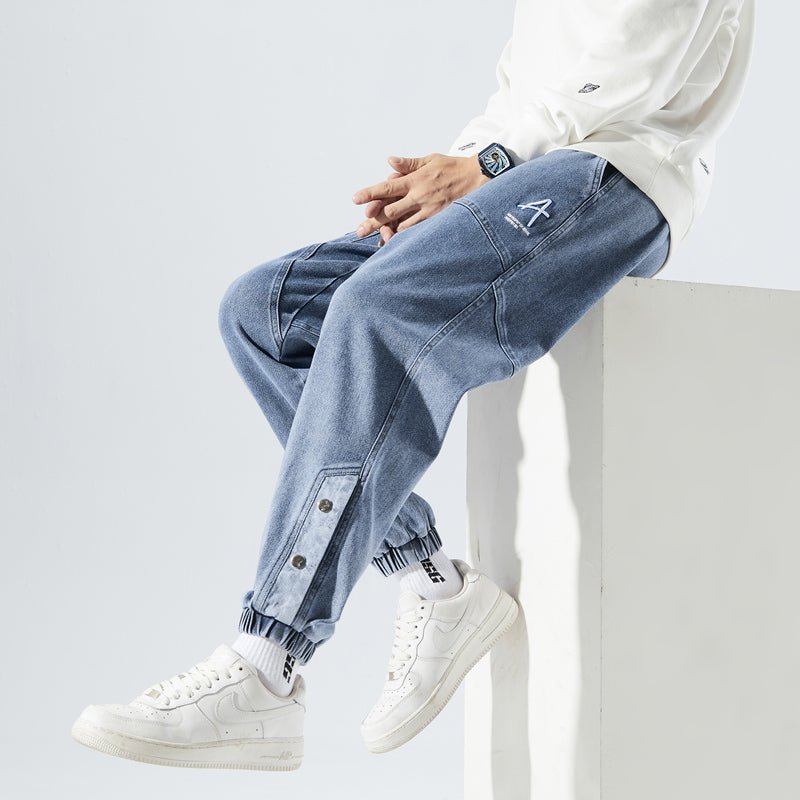 Trendy pánské denimové joggery pro maximální pohodlí