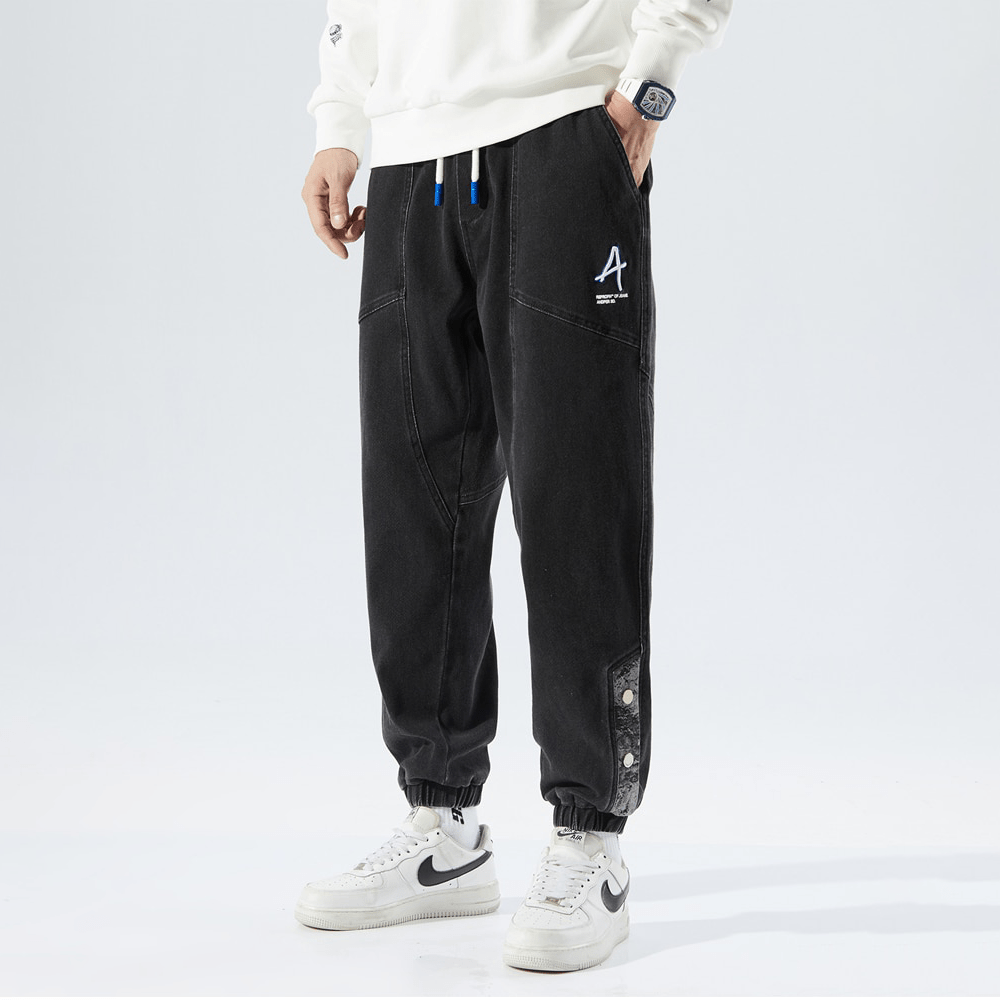 Trendy pánské denimové joggery pro maximální pohodlí