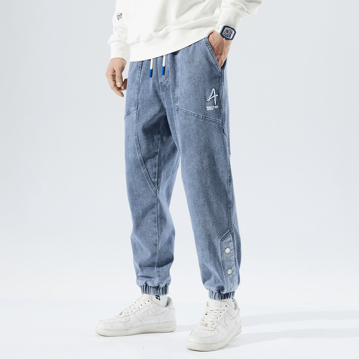 Trendy pánské denimové joggery pro maximální pohodlí