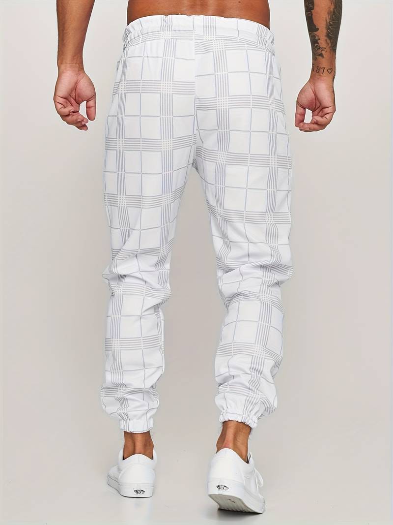 Trendy kostkované pánské kalhoty pro stylový vzhled