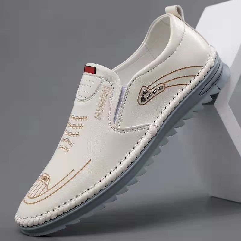 Stylová moderní kožená pánská obuv