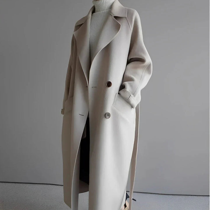 Luxe Collection | Michelle - Elegante Dlouhý Kabát