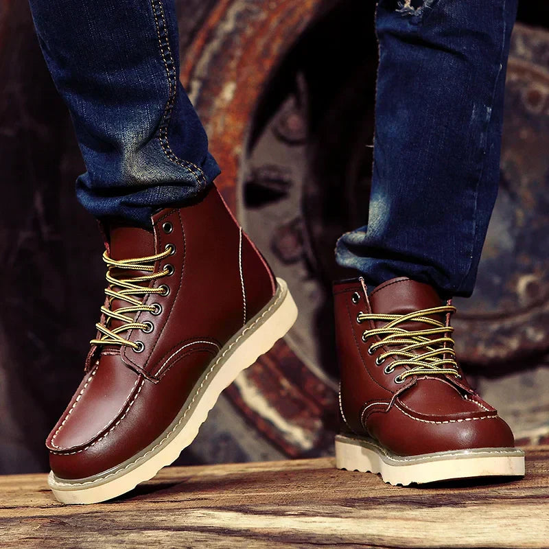 Stylové pánské retro boty