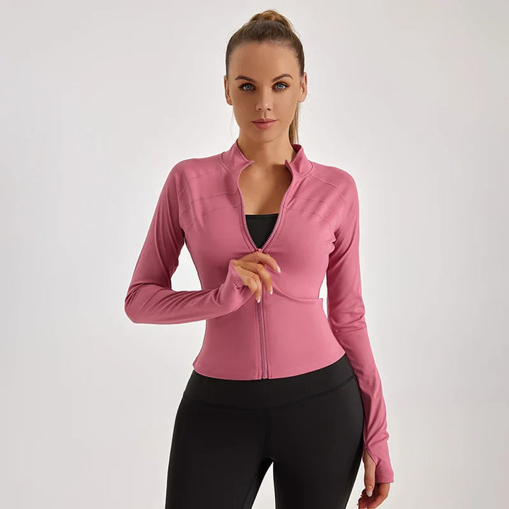 Stylová zipová bunda pro ženy