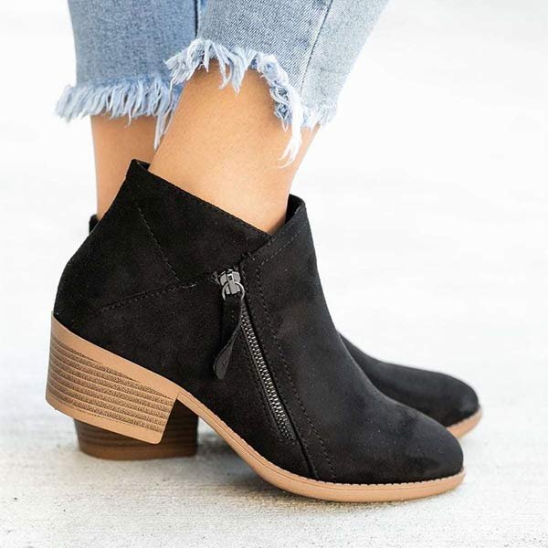 Stylové dámské boty na nízkém podpatku pro trendy ženy